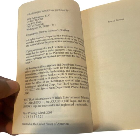 Reflections Of You By Celeste O. Norfleet 2004 Paperback Novel Romance Drama - Picture 3 of 8